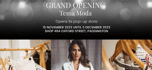 Tema Moda's Pop-Up Store:  Where style meets elegance