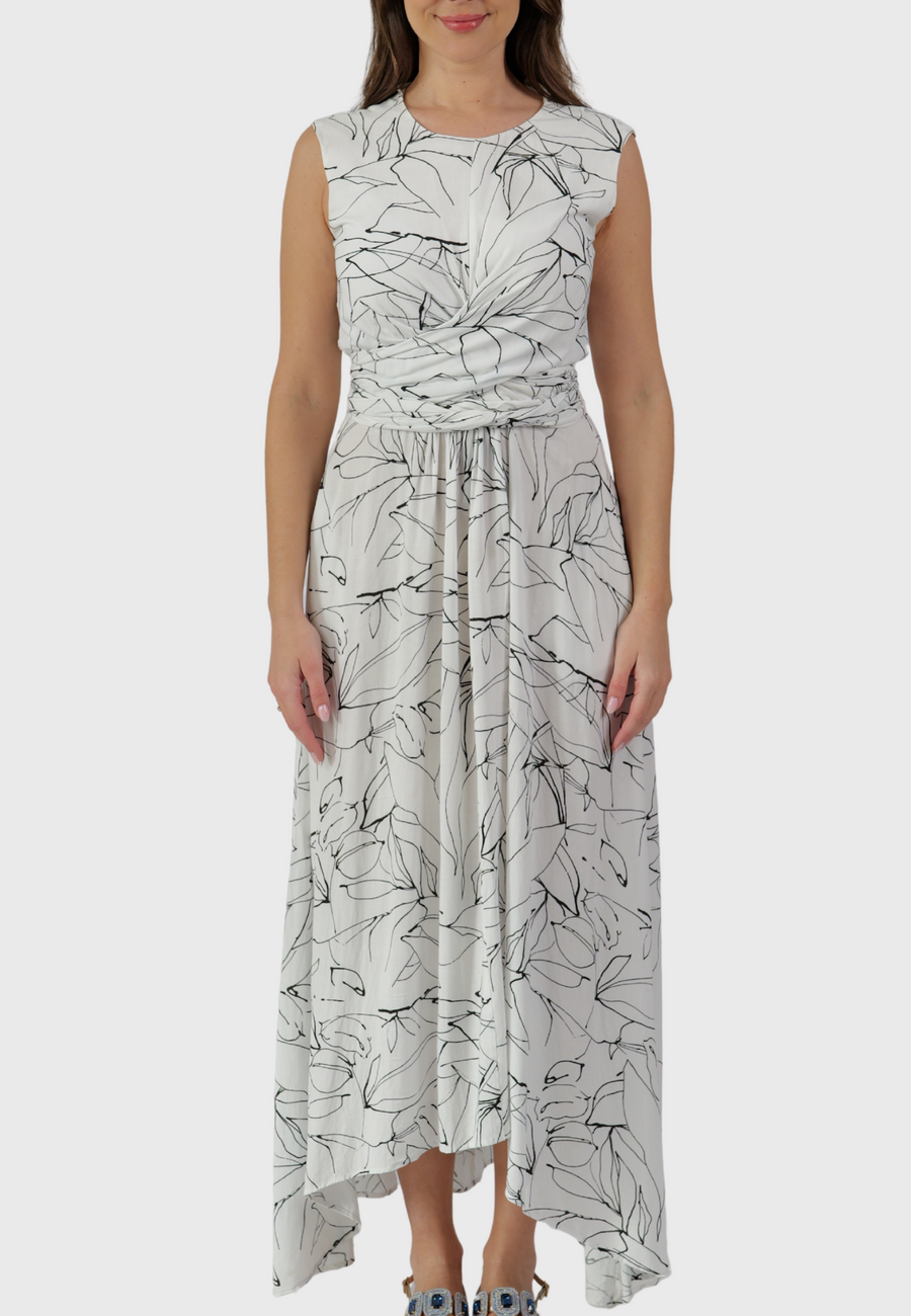 The Venezia Dress – Black and White