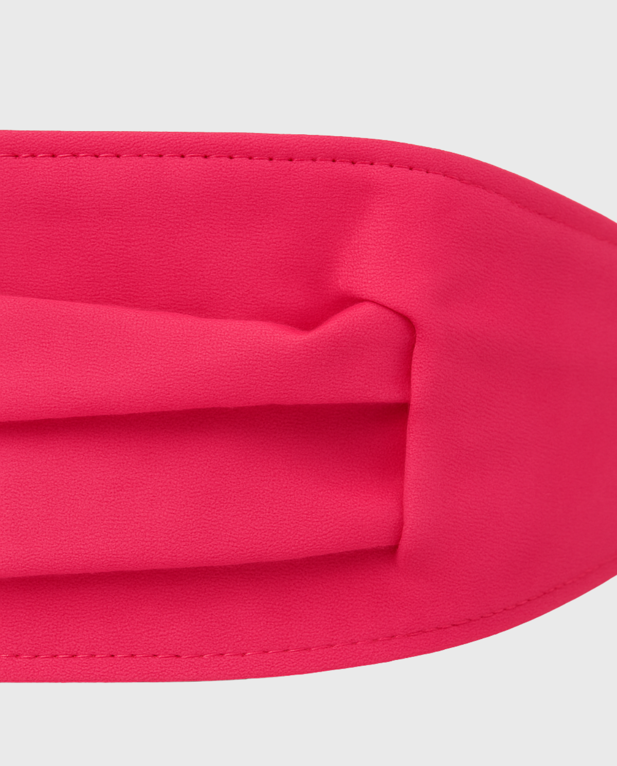 Ustoni Pleated Waist Belt – Fuchsia