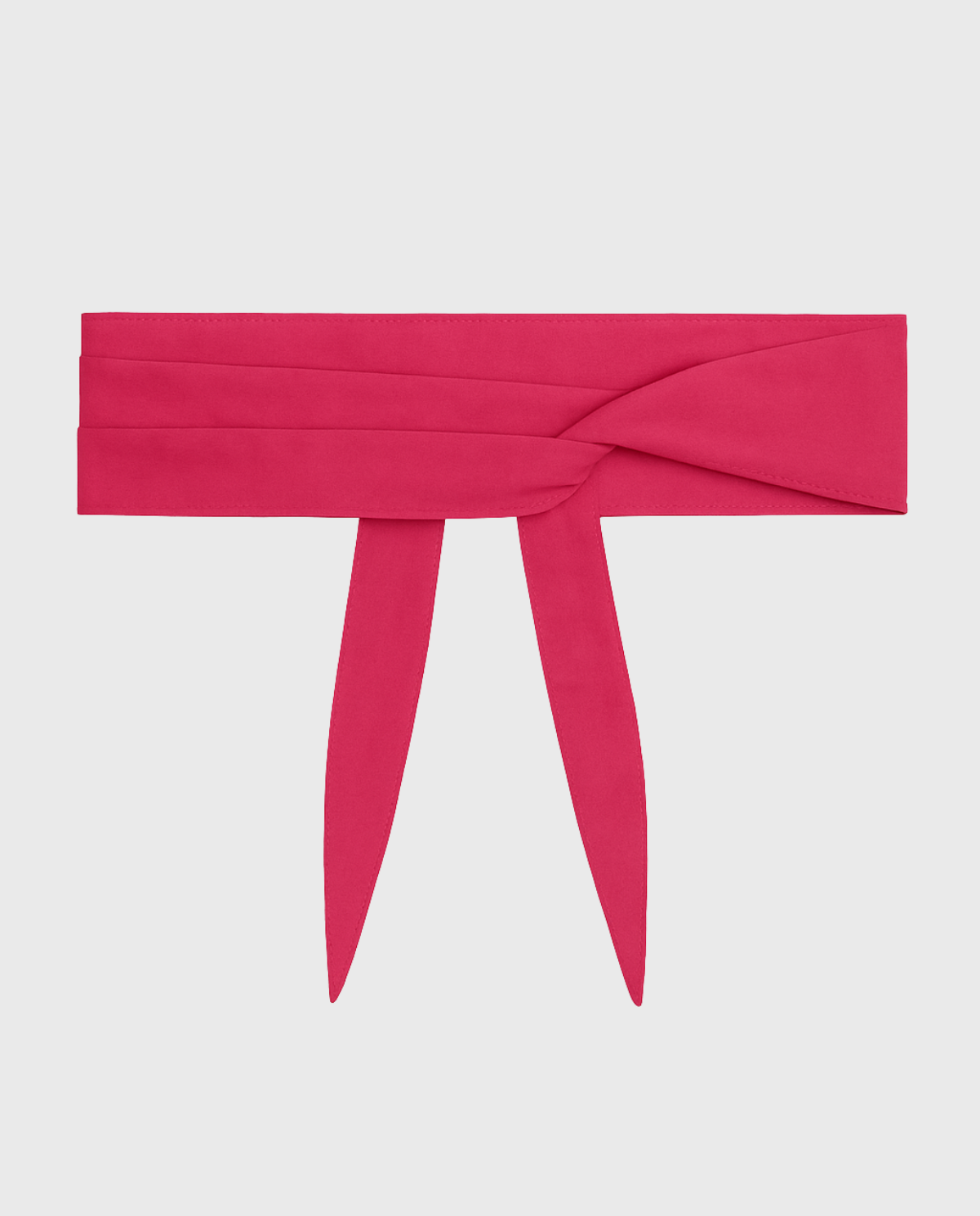 Ustoni Pleated Waist Belt – Fuchsia