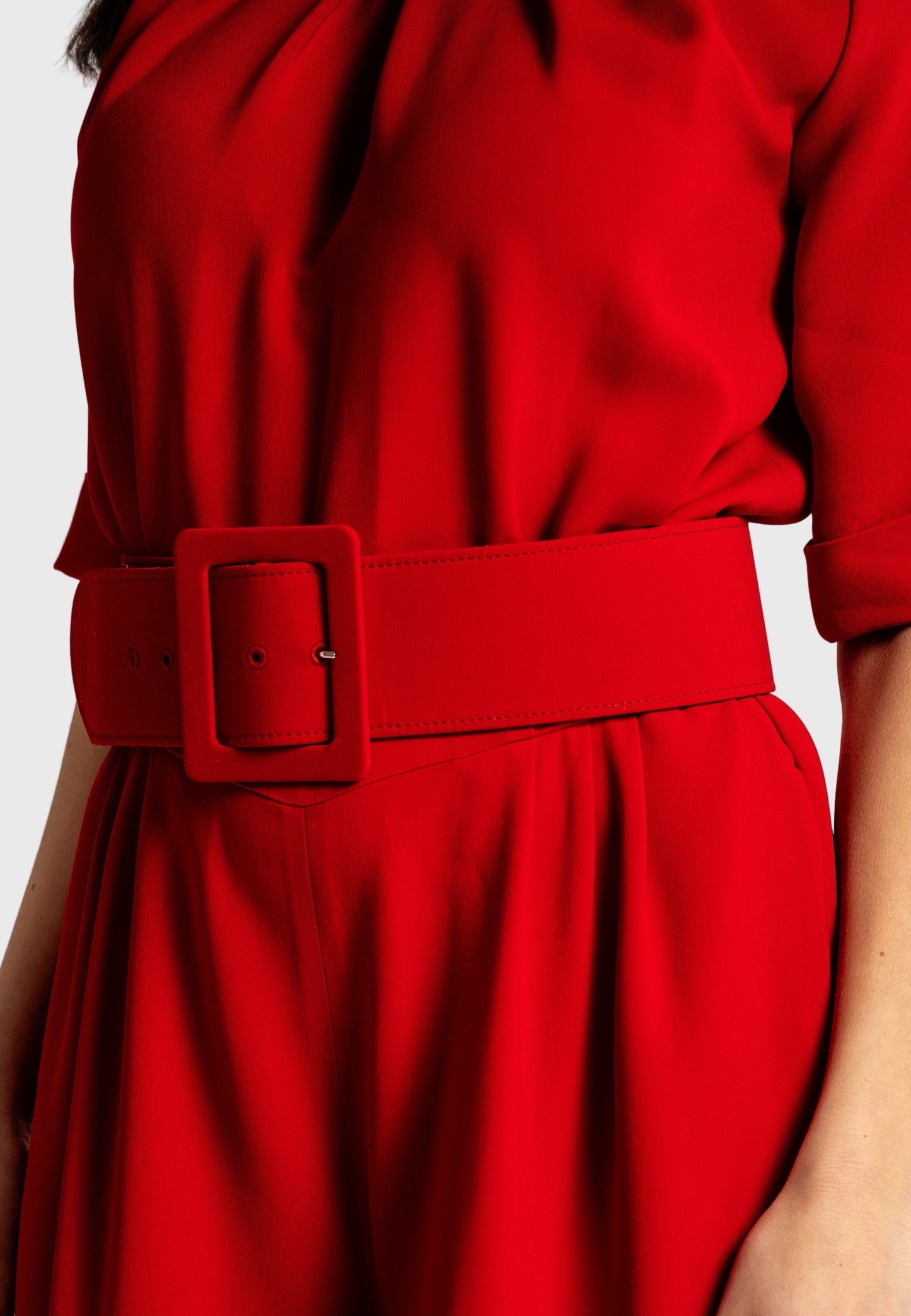 elegant women's clothing italian fashion brands red jumpsuit red jumpsuit australia red jumpsuit for women red jumpsuit with red belt red jumpsuit with pockets long red jumpsuit wide leg jumpsuit loose jumpsuit with pockets jumpsuit with pockets made in italy clothing