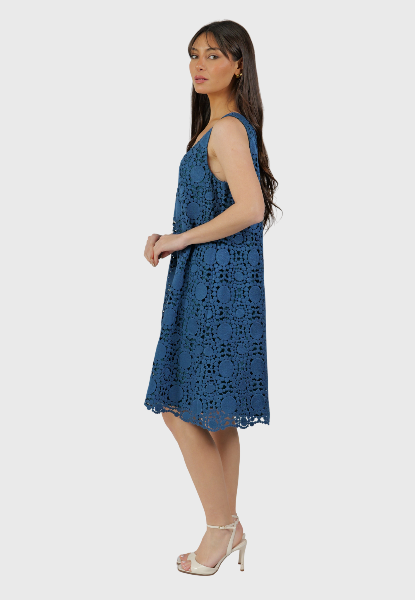Anacapri Dress – Midnight Blue Crochet