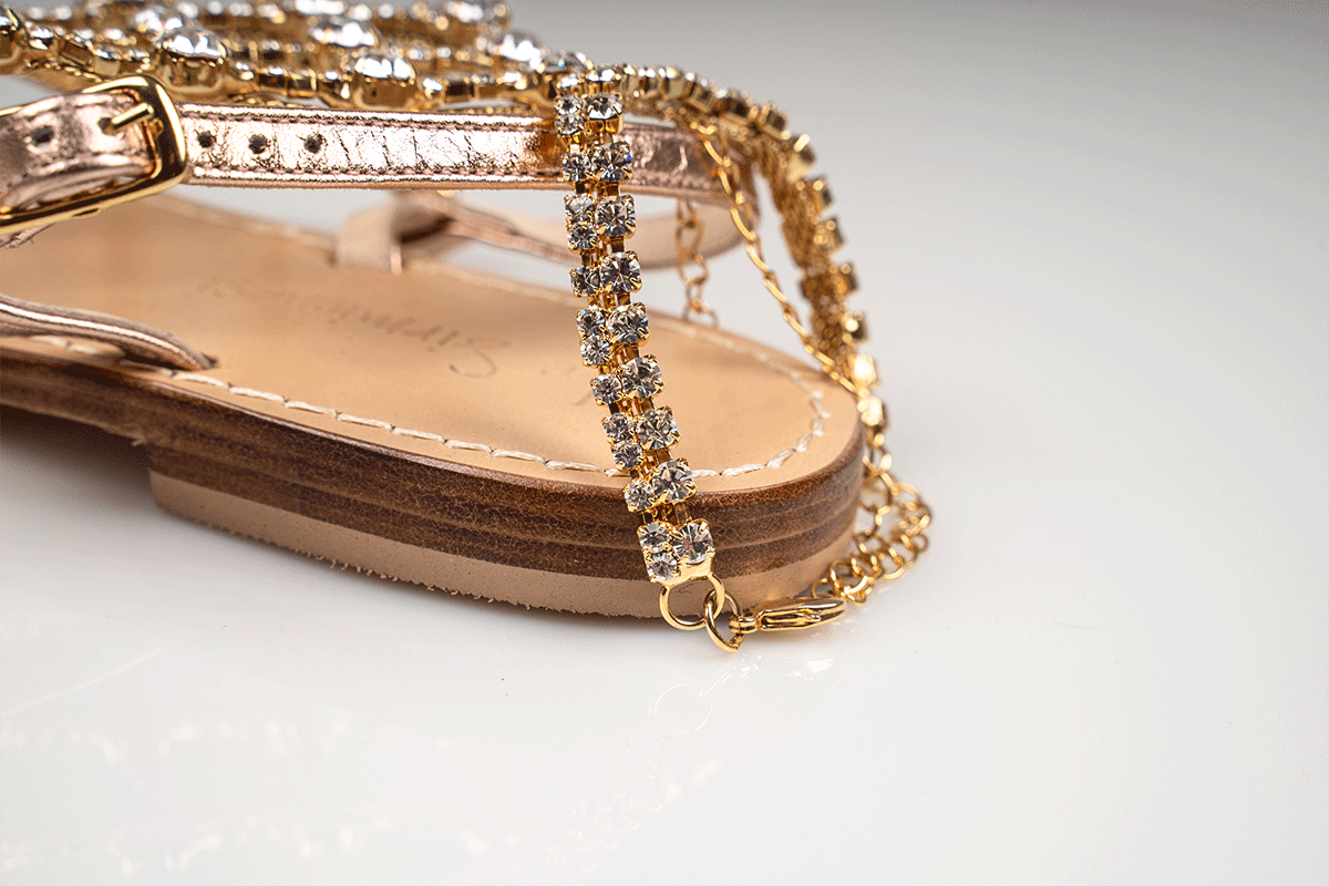 sandals with crystal stones handmade; Handmade Italian Sandals Capri handmade sandals ; dress sandals flat wedding shoes flat bridal shoes ; bridal shoes australia wedding shoes for bride