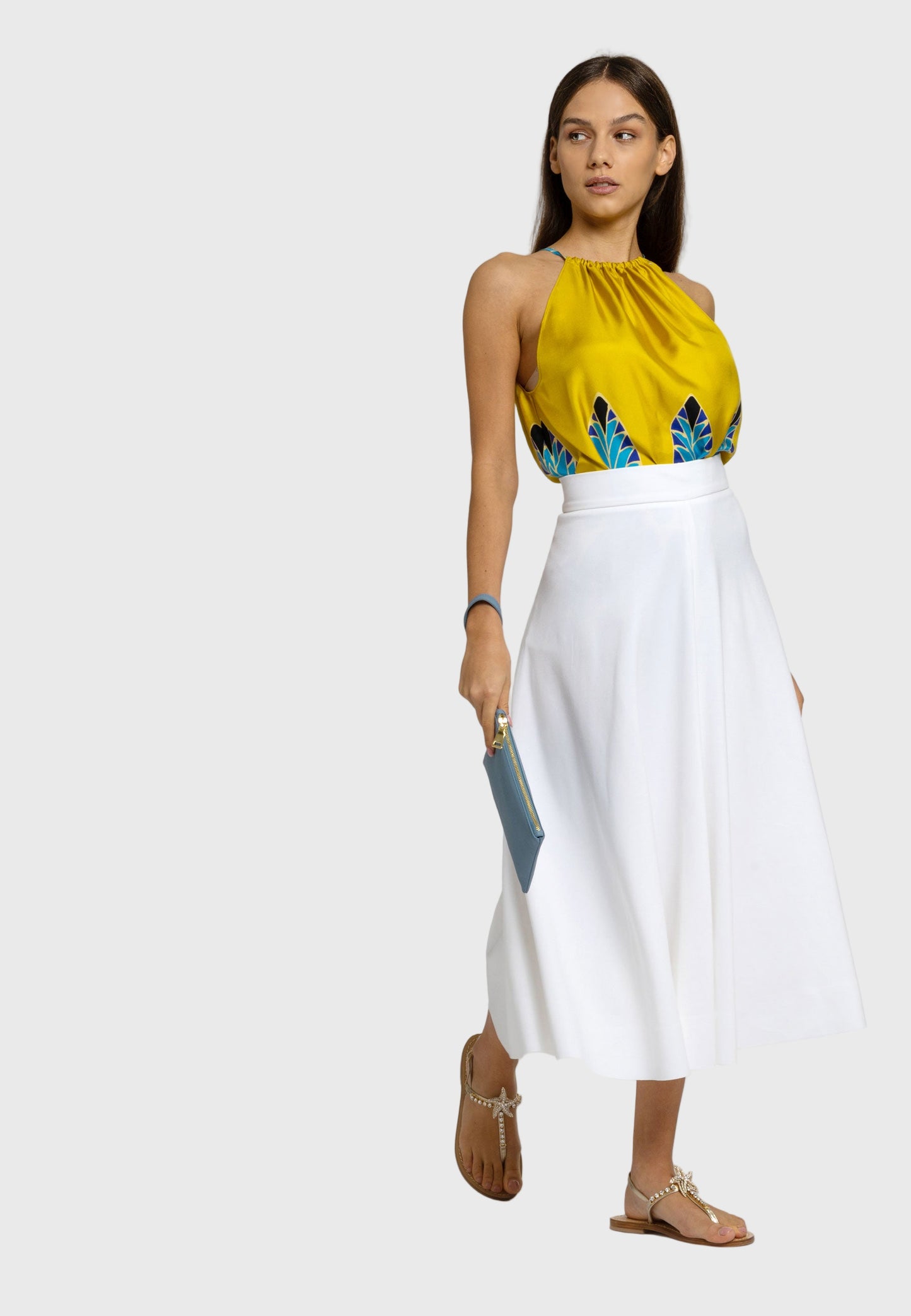white midi skirt; maxi skirts, maxi skirt, maxi, skirt, a-line skirts, a-line skirt, maxi dress, long skirts, long skirt, midi white skirt, white knit midi skirt