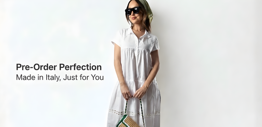 Pre-Order Perfection: The Italian Way to Conscious Luxury