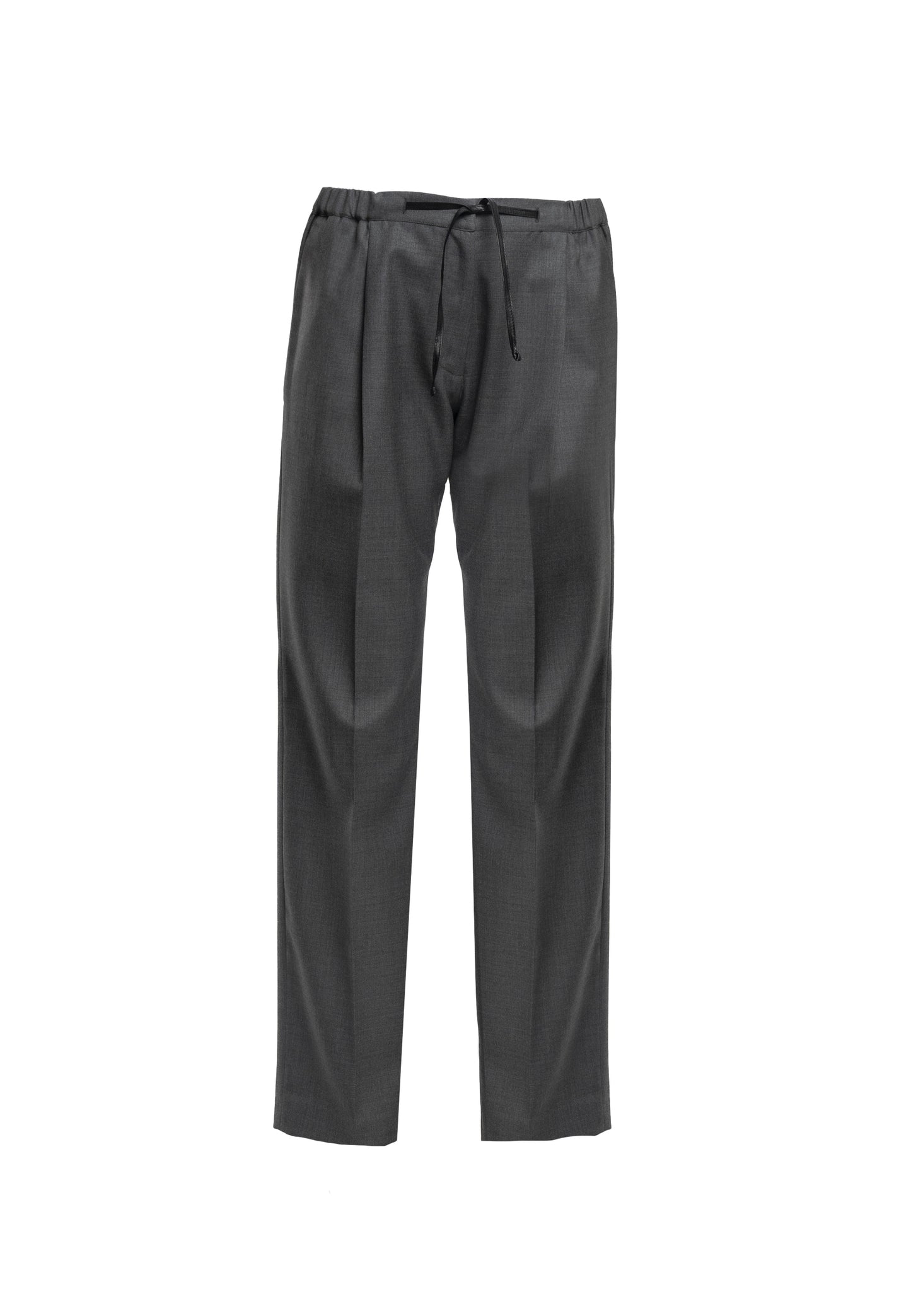 Italian wool trousers, drawstring waist trousers, high-quality wool pants, timeless design trousers, Italian style clothing