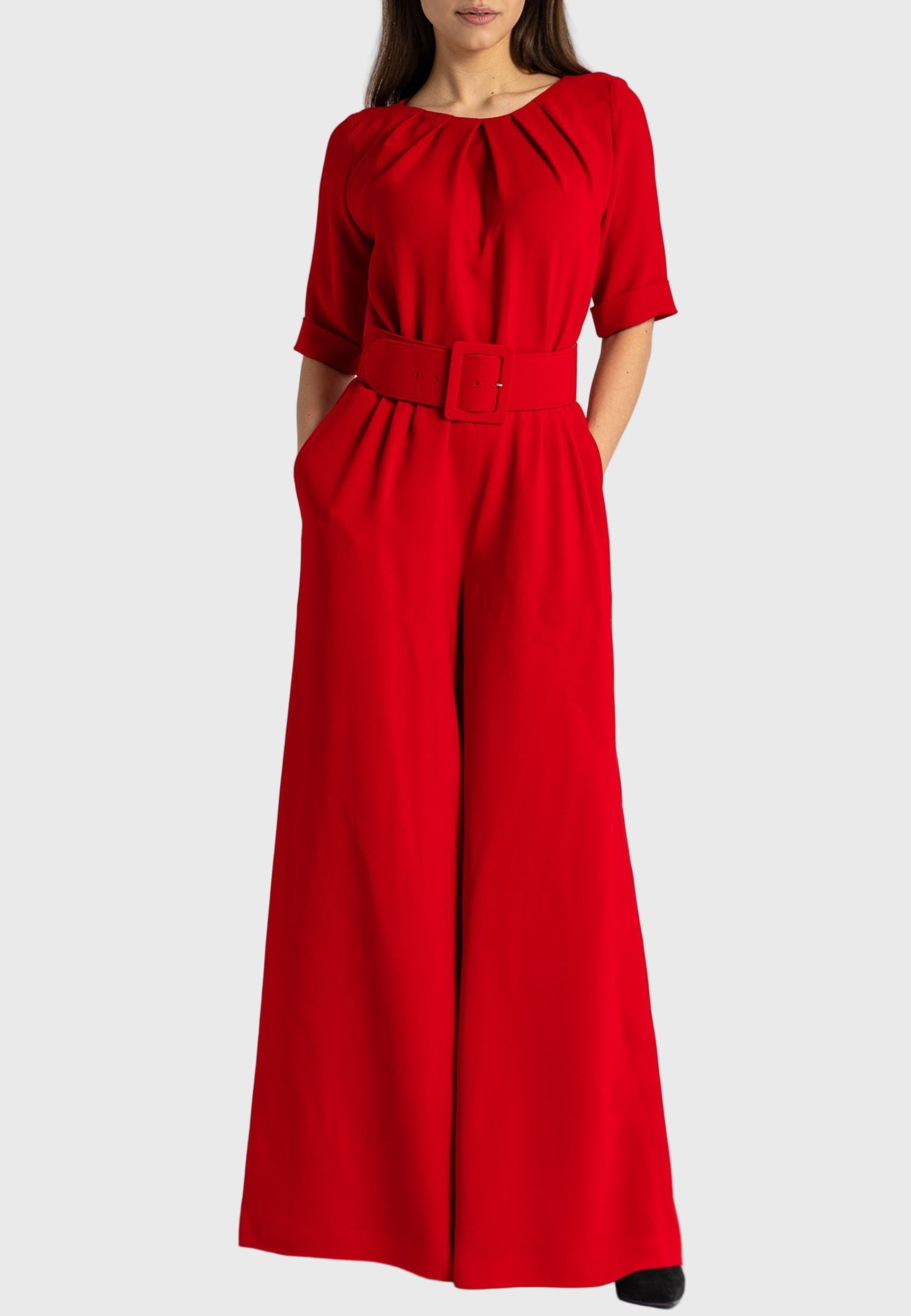 Giulia Jumpsuit – Red Made to Order – Tema Moda