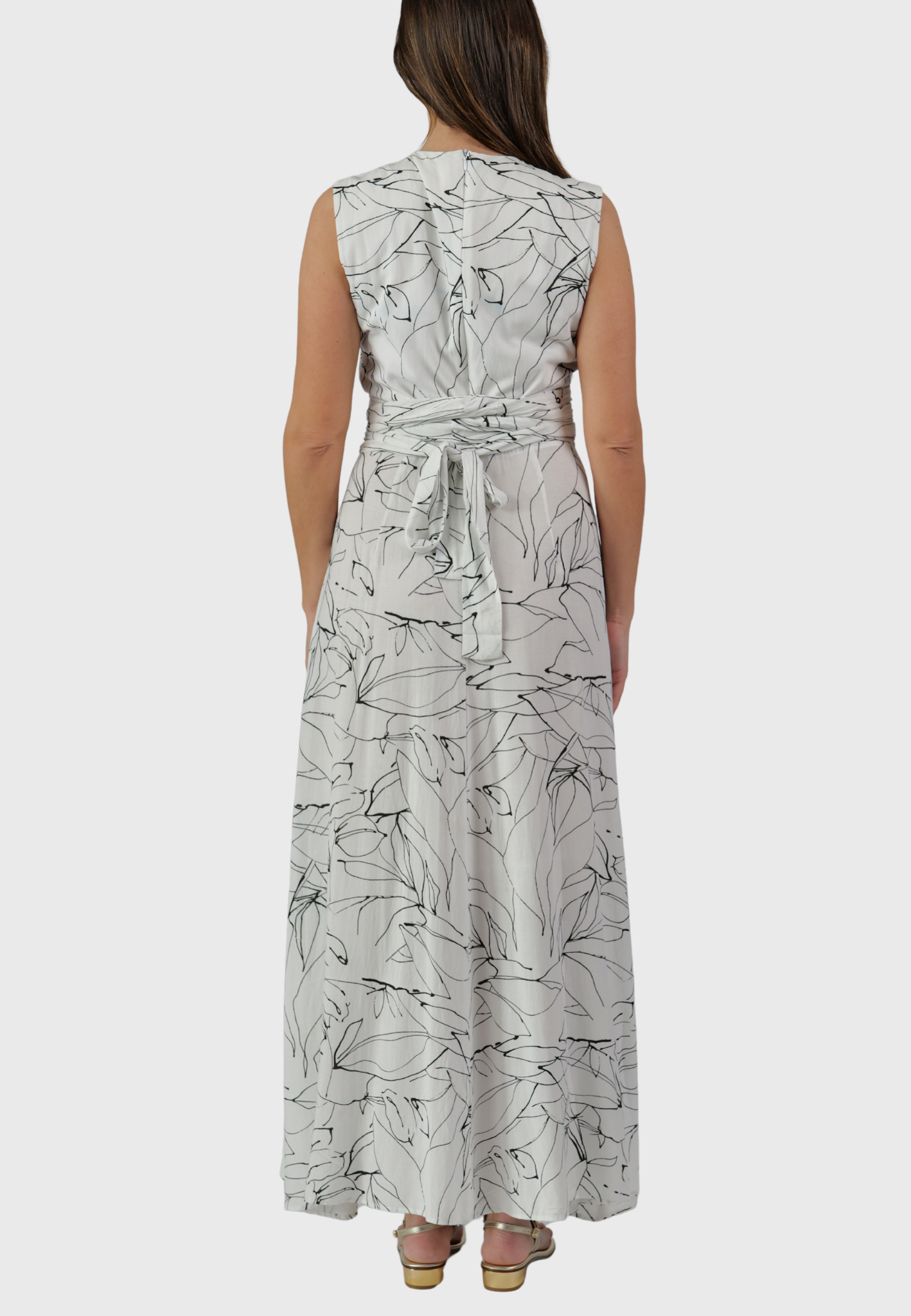 The Venezia Dress – Black and White