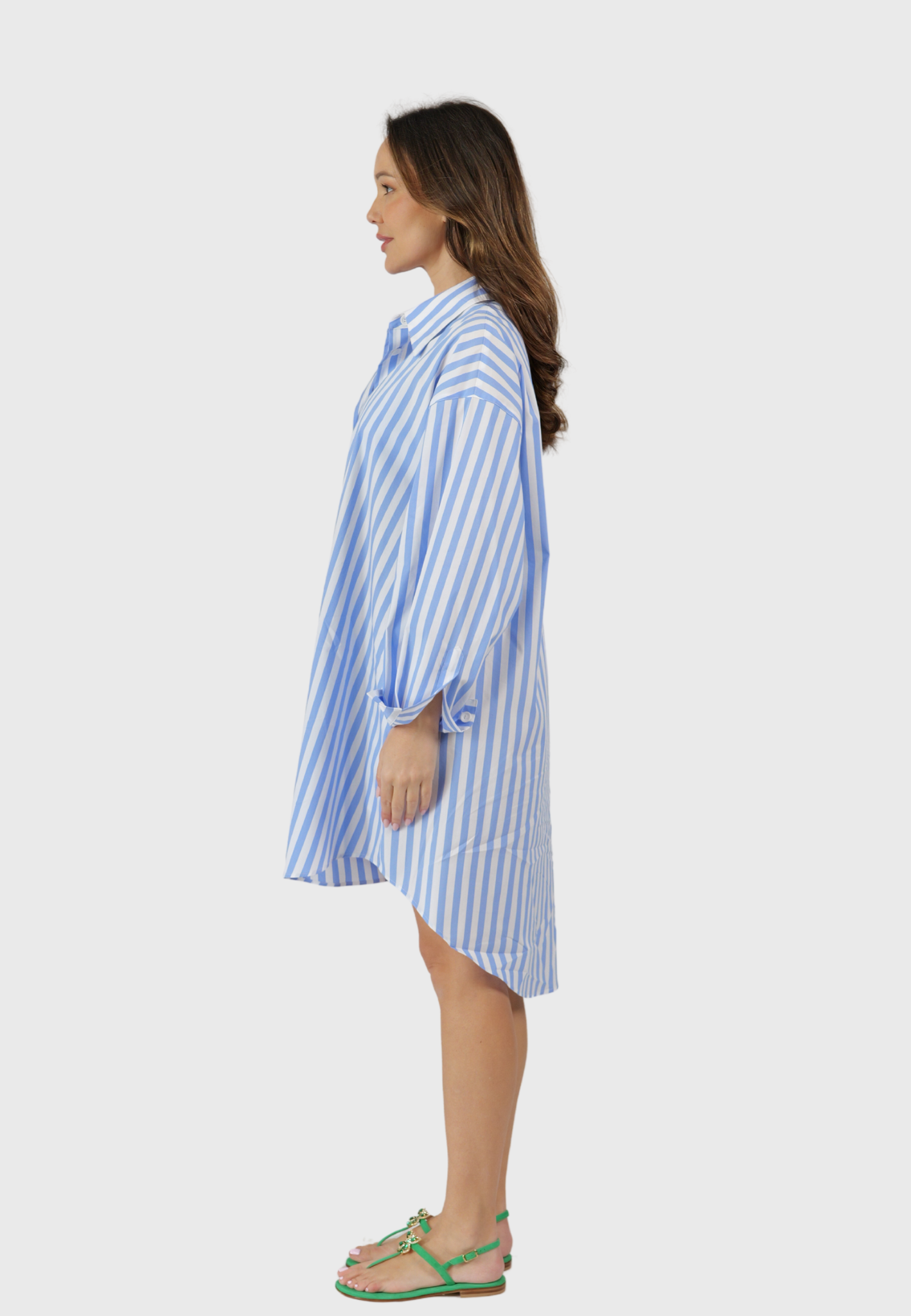 Lipari Oversized Shirt Dress