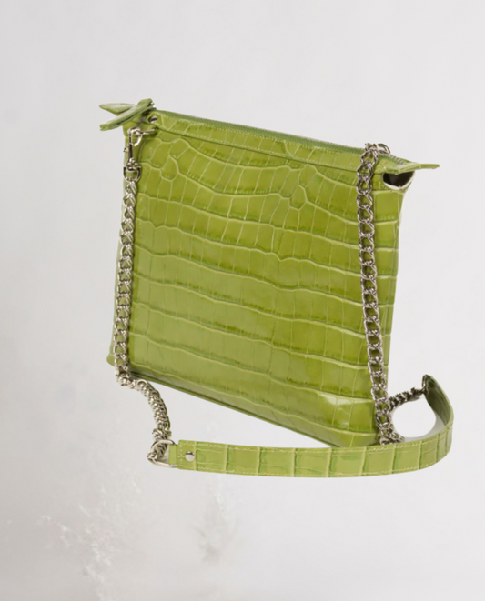 Giulia Crossbody Bag – Lime Green