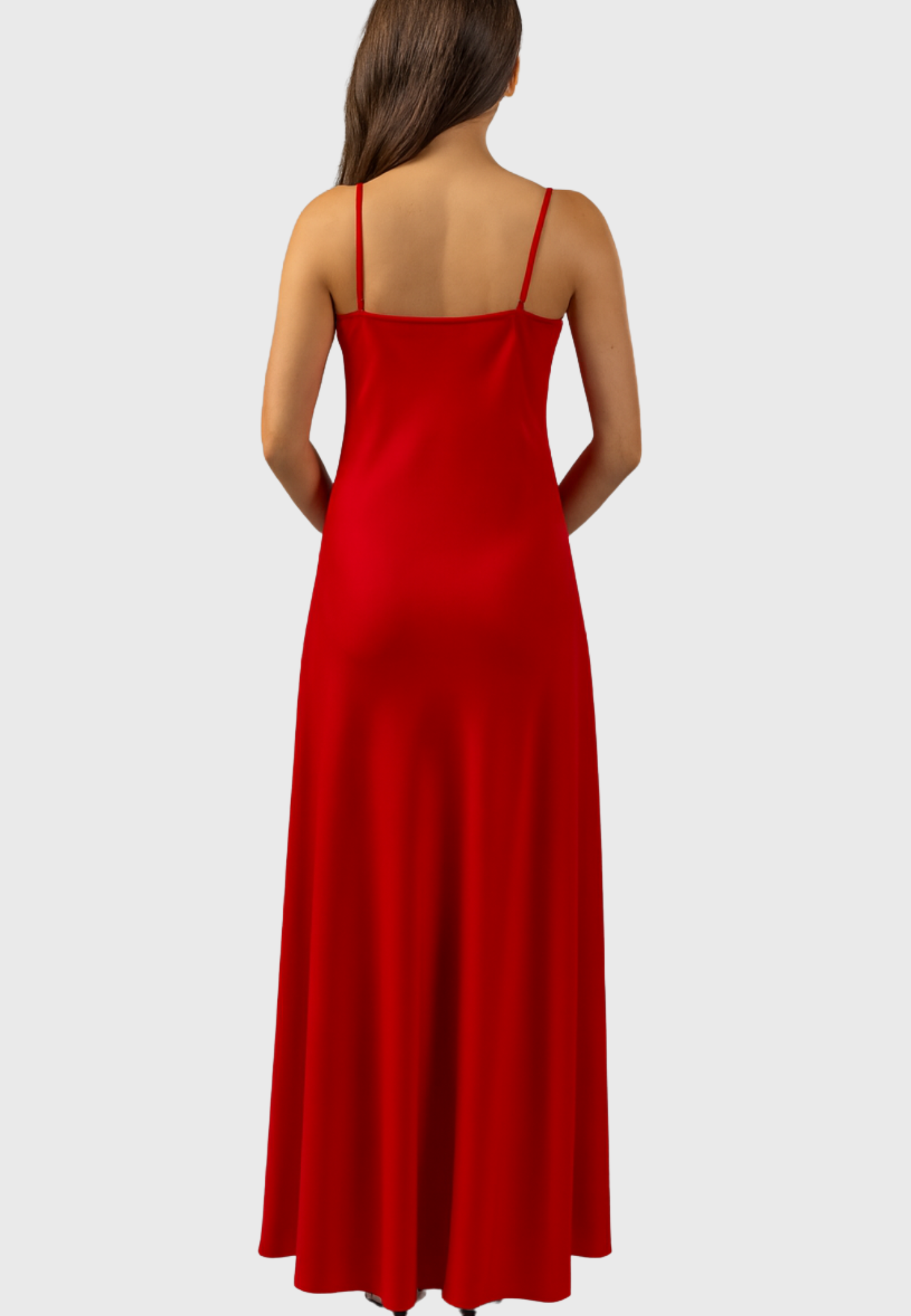 Milano Slip Dress – Rosso Amore
