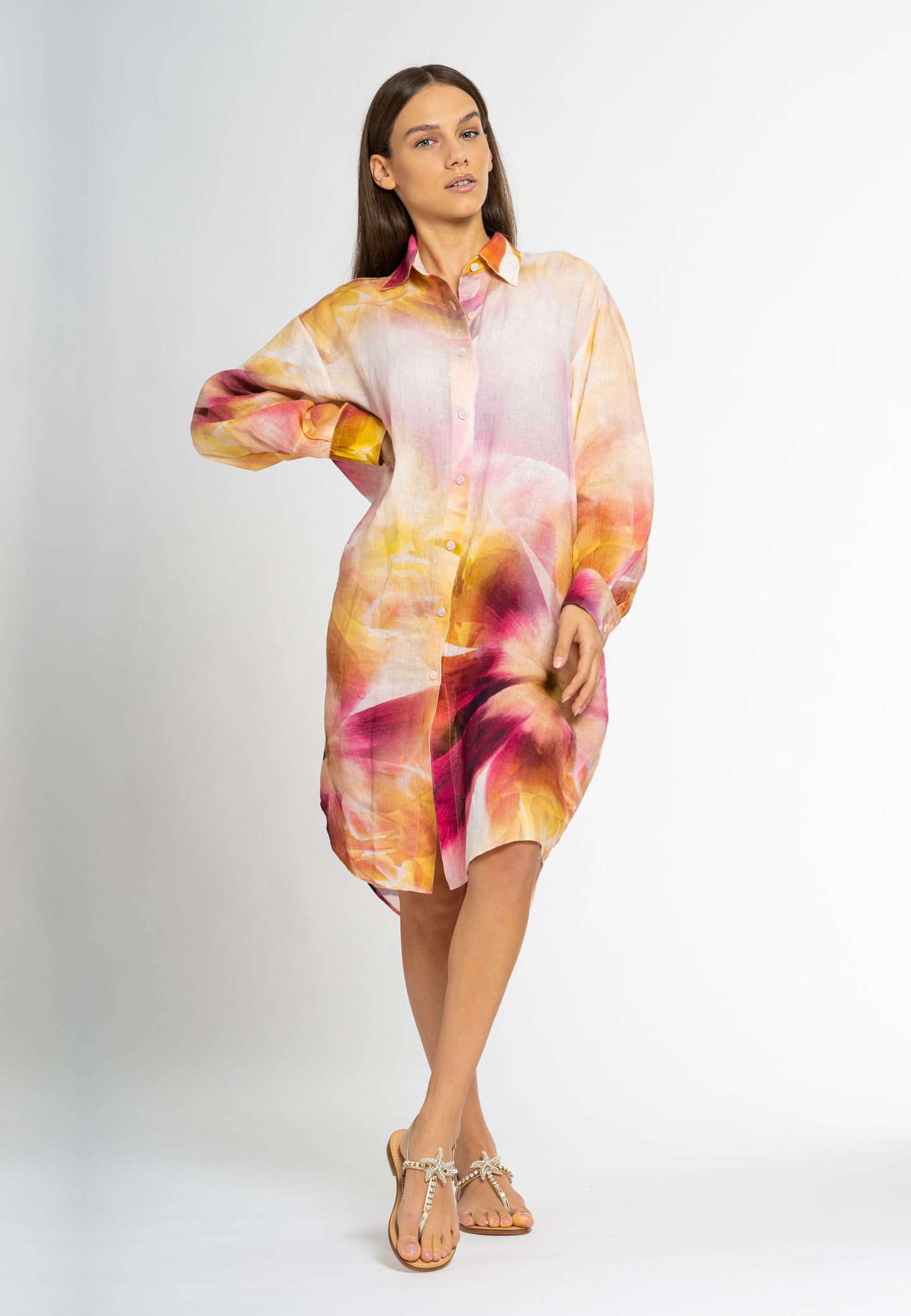 Angela Shirt Dress