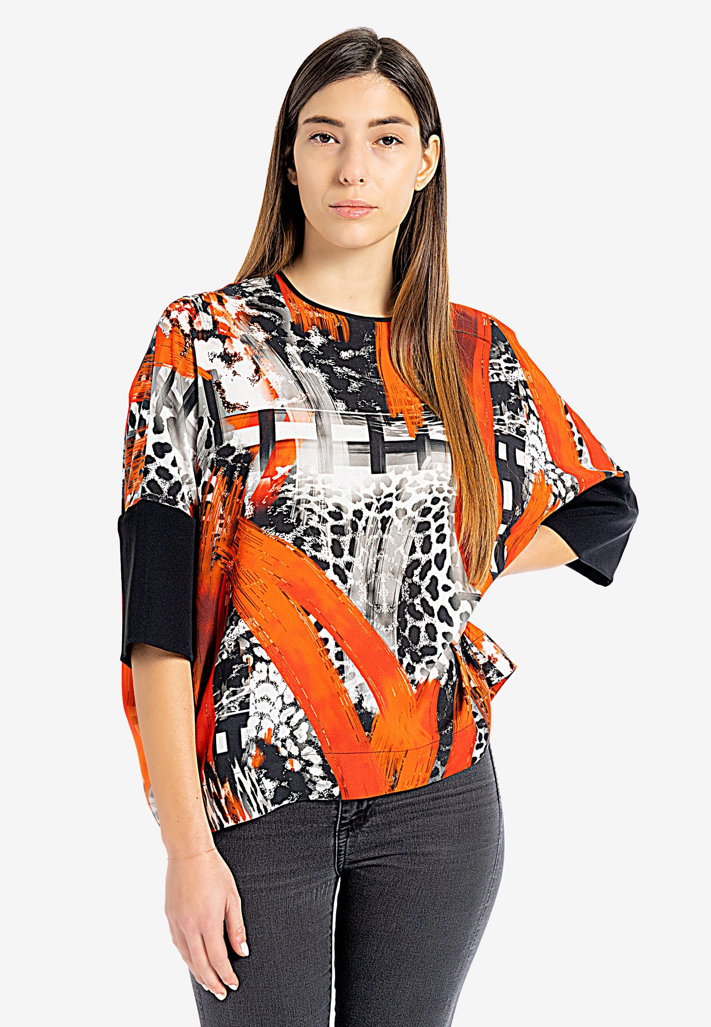 Mary Colourful Loose Fit Blouse