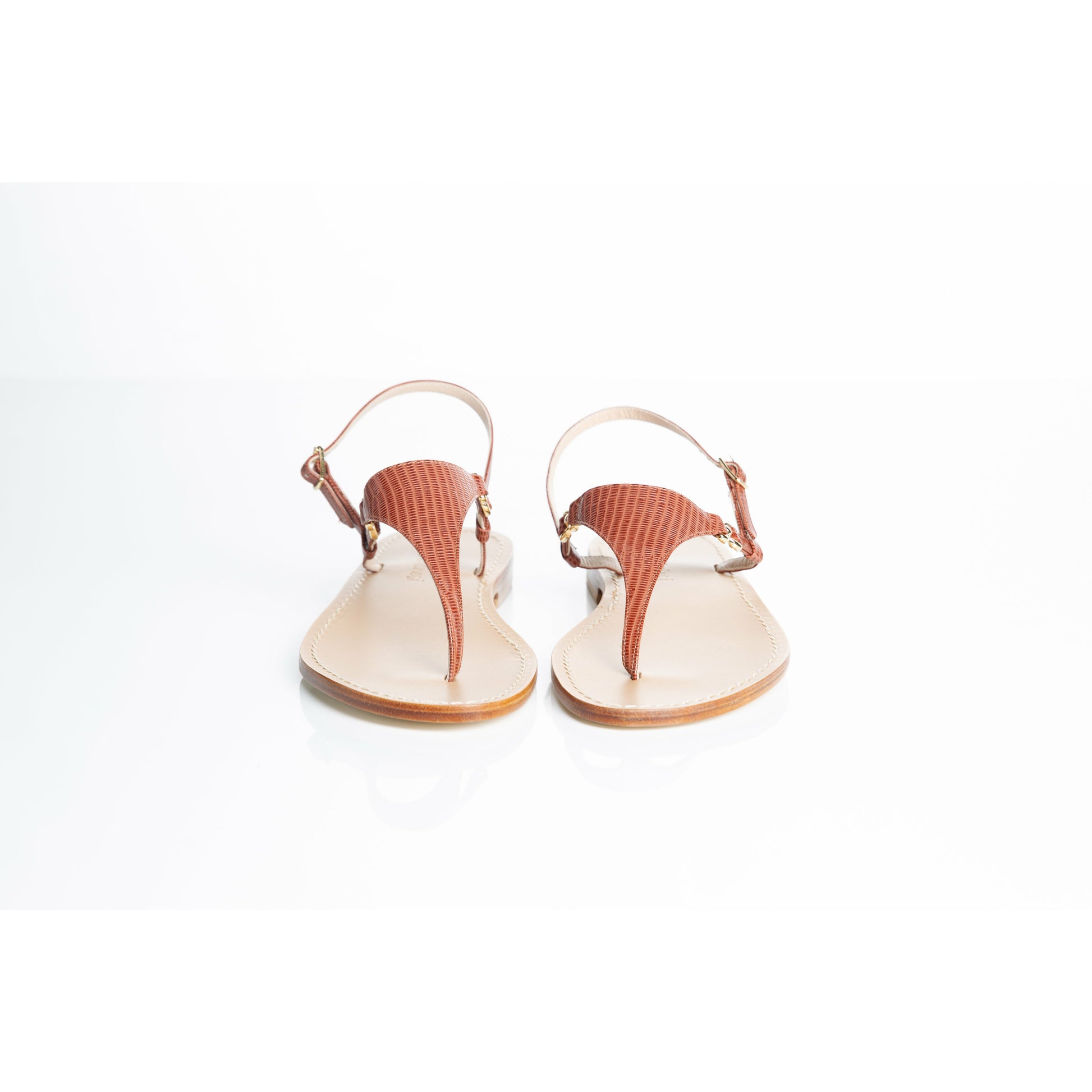 tan flat sandals womens