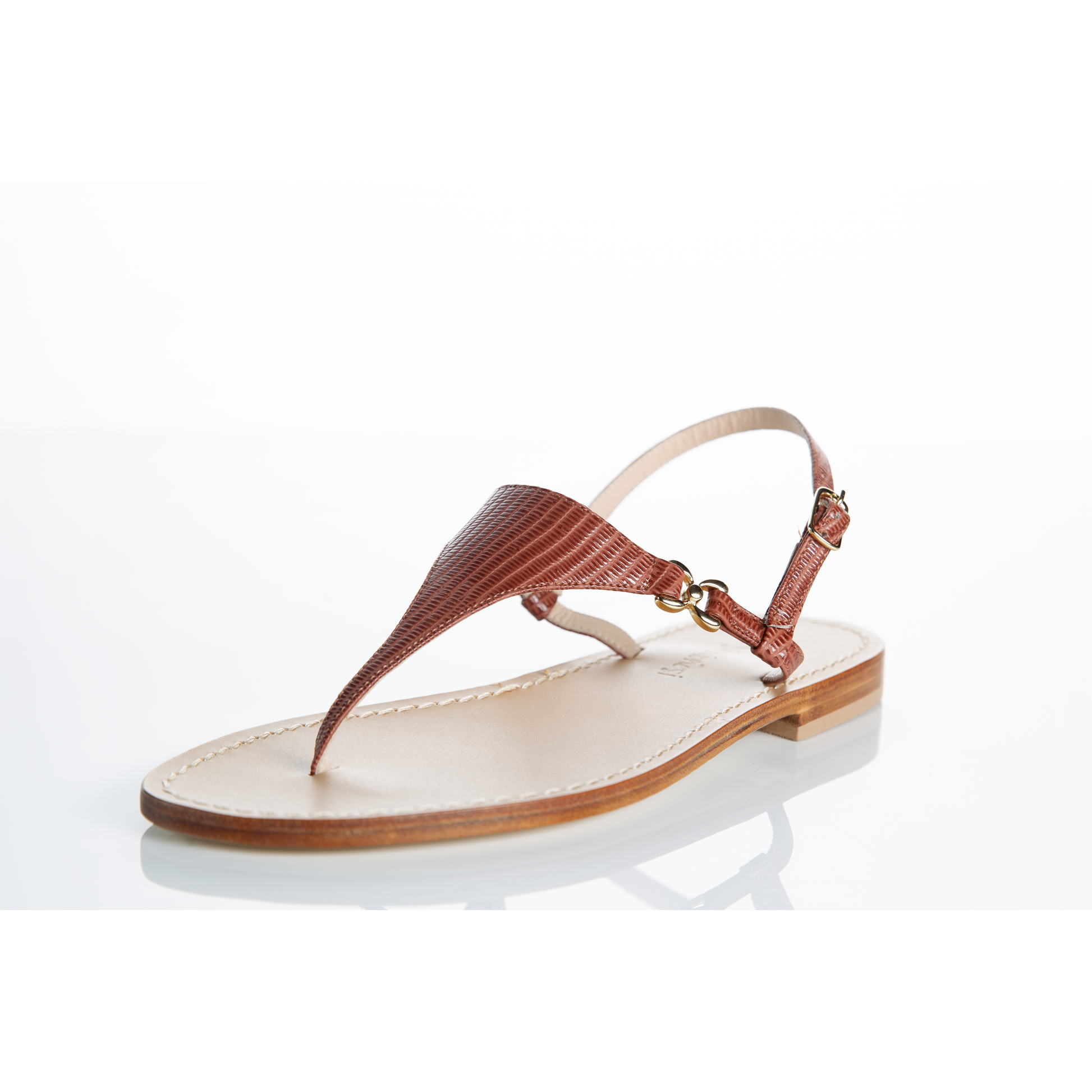 tan flat sandals womens