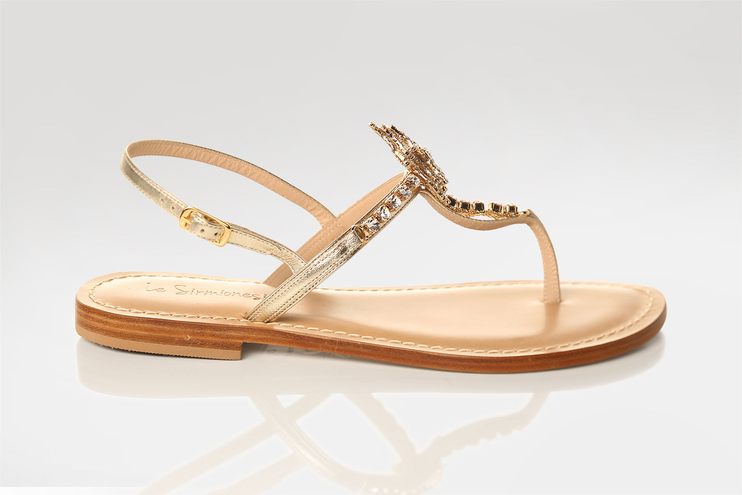 Gold Chain Toe Post sandals | Cheap Pretty Sandals For The Summer